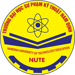 Logo Trường Đại học Sư phạm Kỹ thuật Nam Định