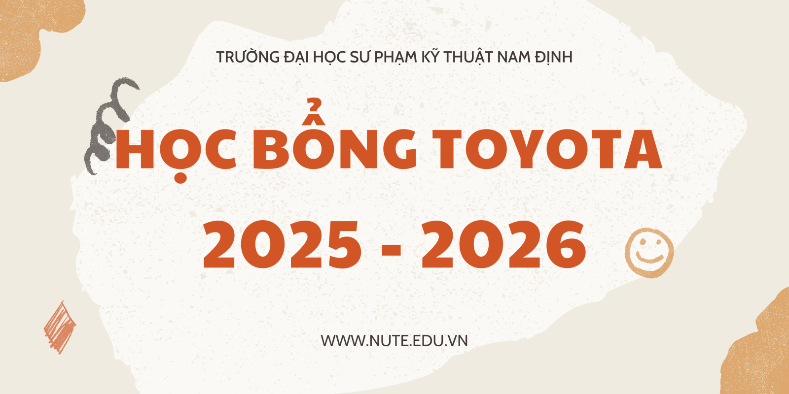 Thông báo về việc triển khai chương trình học bổng Toyota năm học 2025-2026