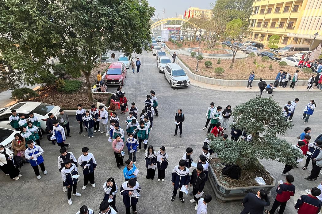Khuôn viên Trường Đại học Sư phạm Kỹ thuật Nam Định – Địa điểm tổ chức kỳ thi quy mô cấp tỉnh