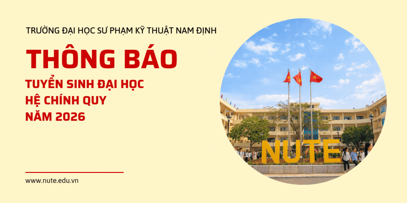 THÔNG BÁO TUYỂN SINH ĐẠI HỌC HỆ CHÍNH QUY NĂM 2026