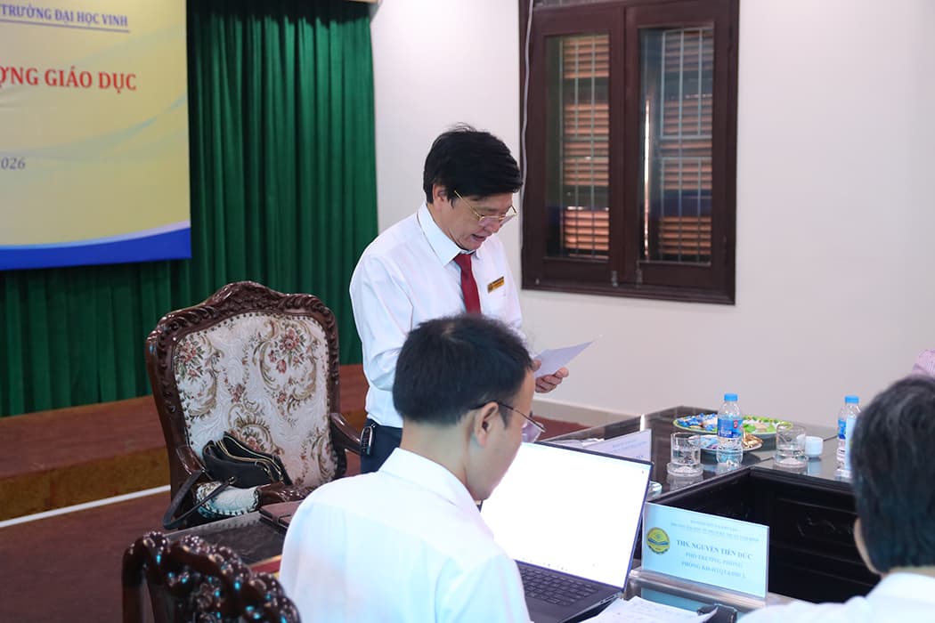 Hội đồng Kiểm định chất lượng giáo dục thông qua kết quả thẩm định chất lượng giáo dục Trường Đại học Sư phạm Kỹ thuật Nam Định