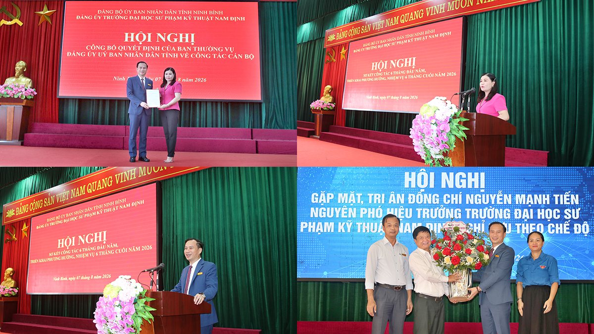 HỘI NGHỊ SƠ KẾT CÔNG TÁC 6 THÁNG ĐẦU NĂM: KIỆN TOÀN TỔ CHỨC, TRI ÂN CÁN BỘ NGHỈ HƯU, TẠO ĐỘNG LỰC CHO GIAI ĐOẠN PHÁT TRIỂN MỚI