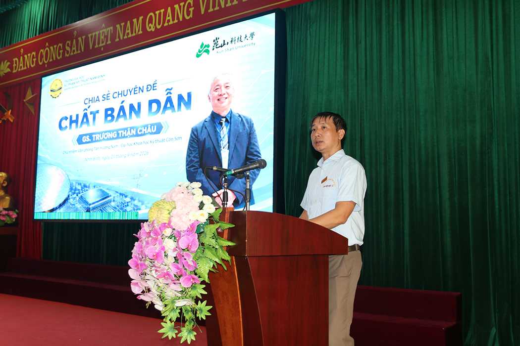 NUTE hợp tác ĐH Côn Sơn chia sẻ về Xu hướng Công nghệ Bán dẫn